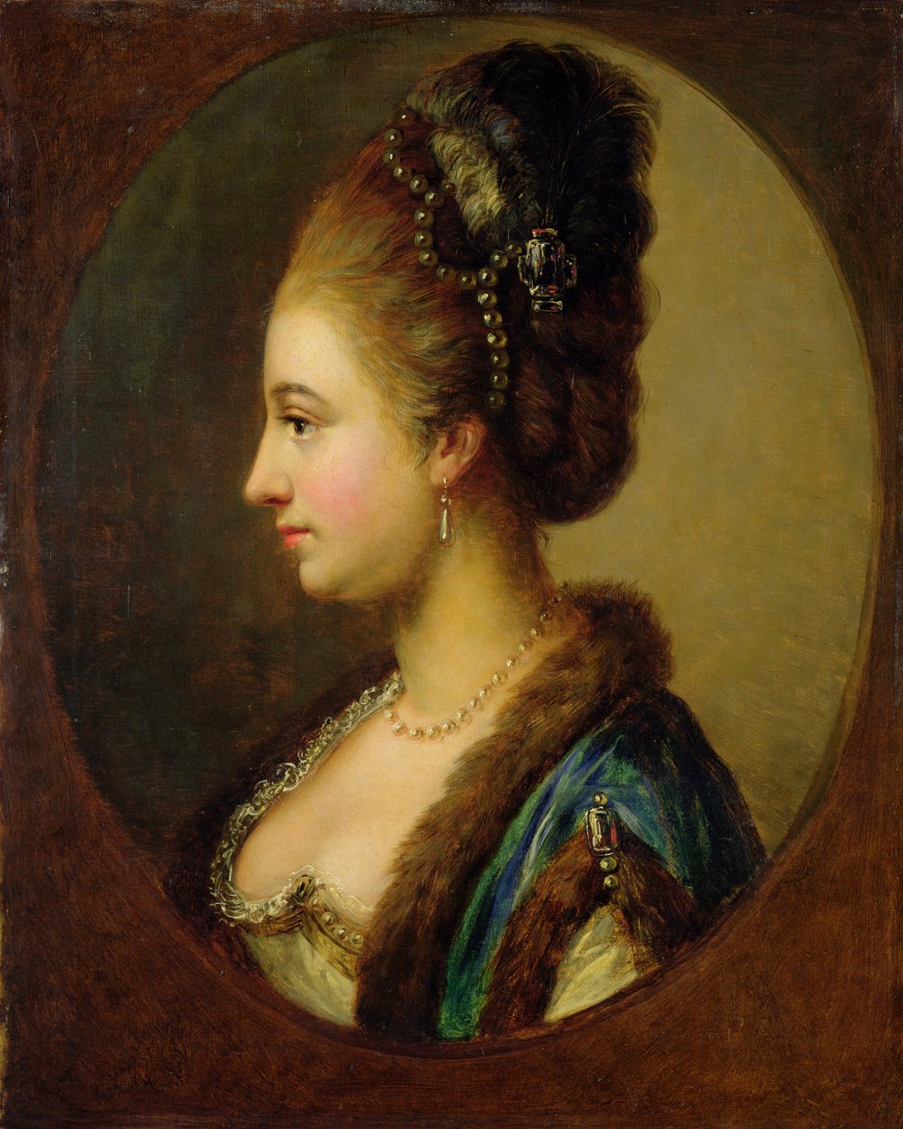 Filippinske Amalie, grevinde af Hessen-Kassel af Johann Heinrich Wilhelm Tischbein