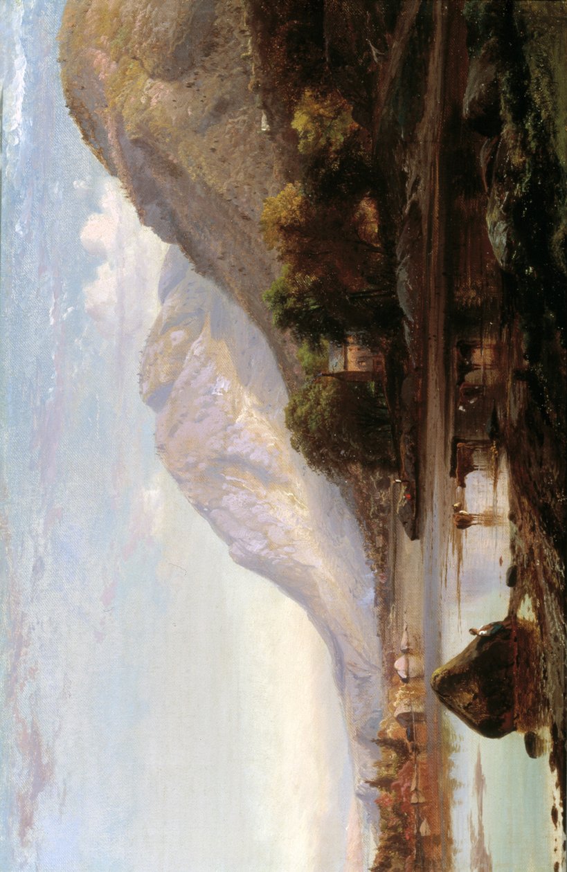 Hudson River ved Cold Spring, 1861. af Johann Hermann Carmiencke