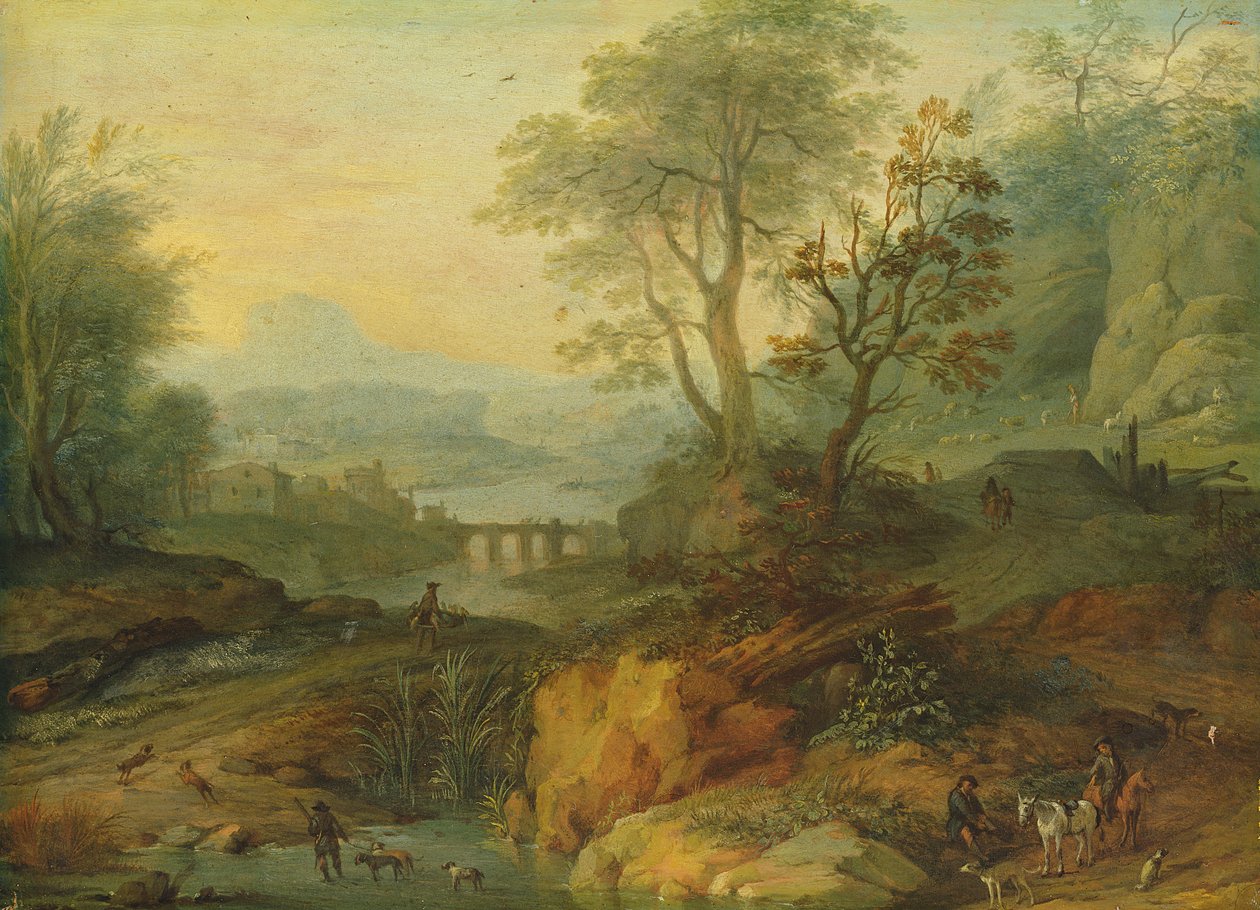 Landskab af Johann Holst