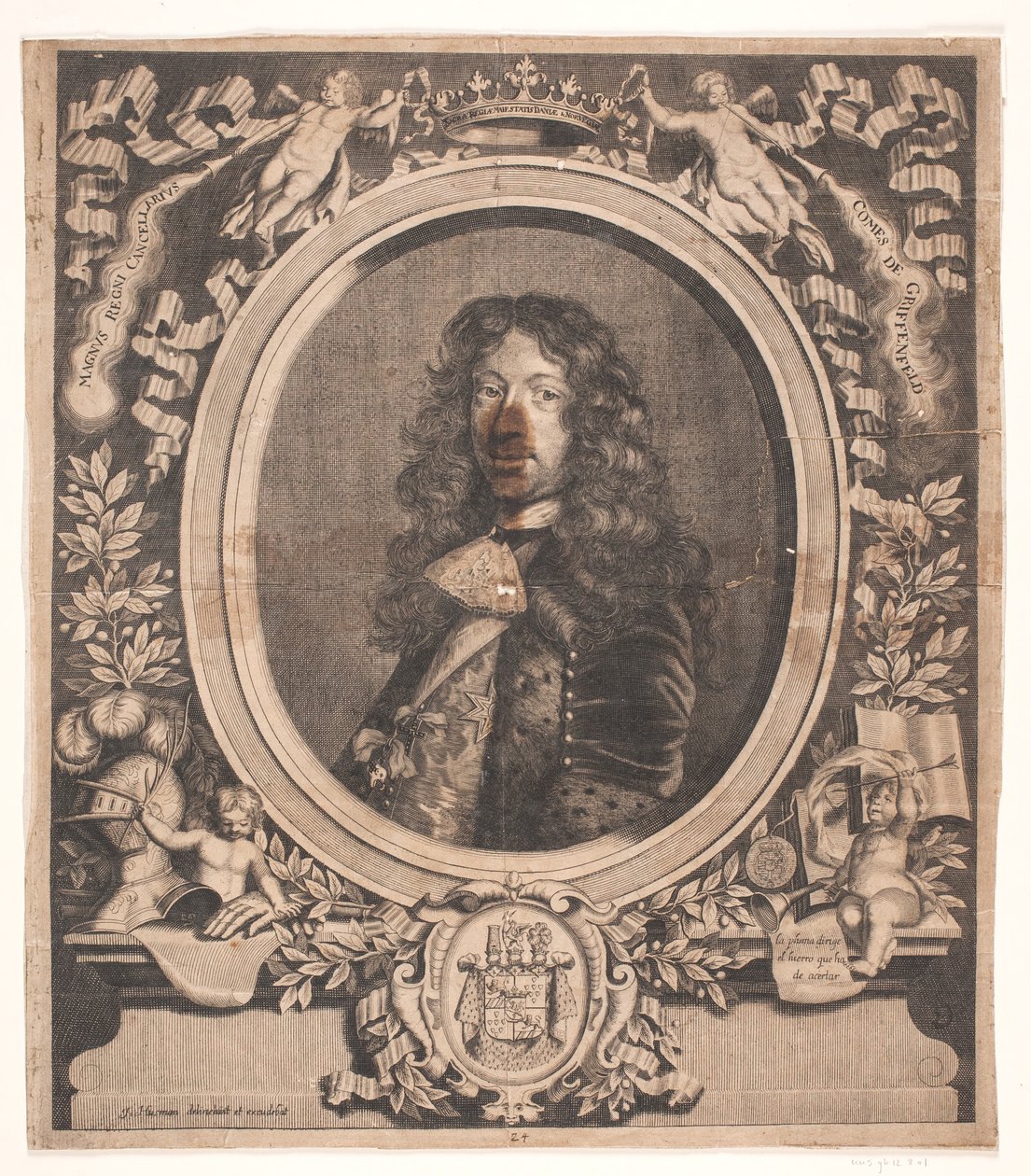 Griffenfeld som Rigskansler af Johann Husman