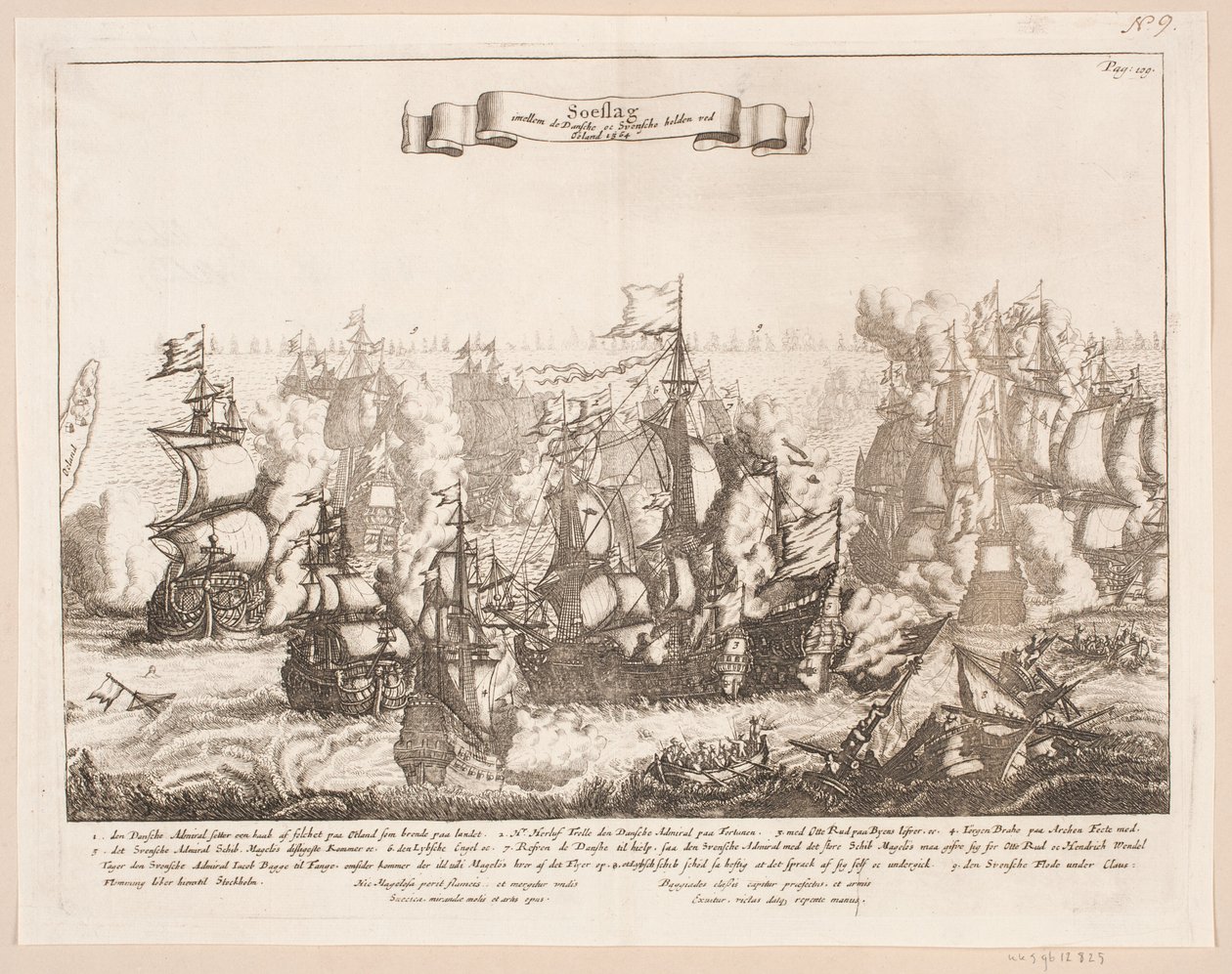 Søslag ved Øland, 1564 af Johann Husman
