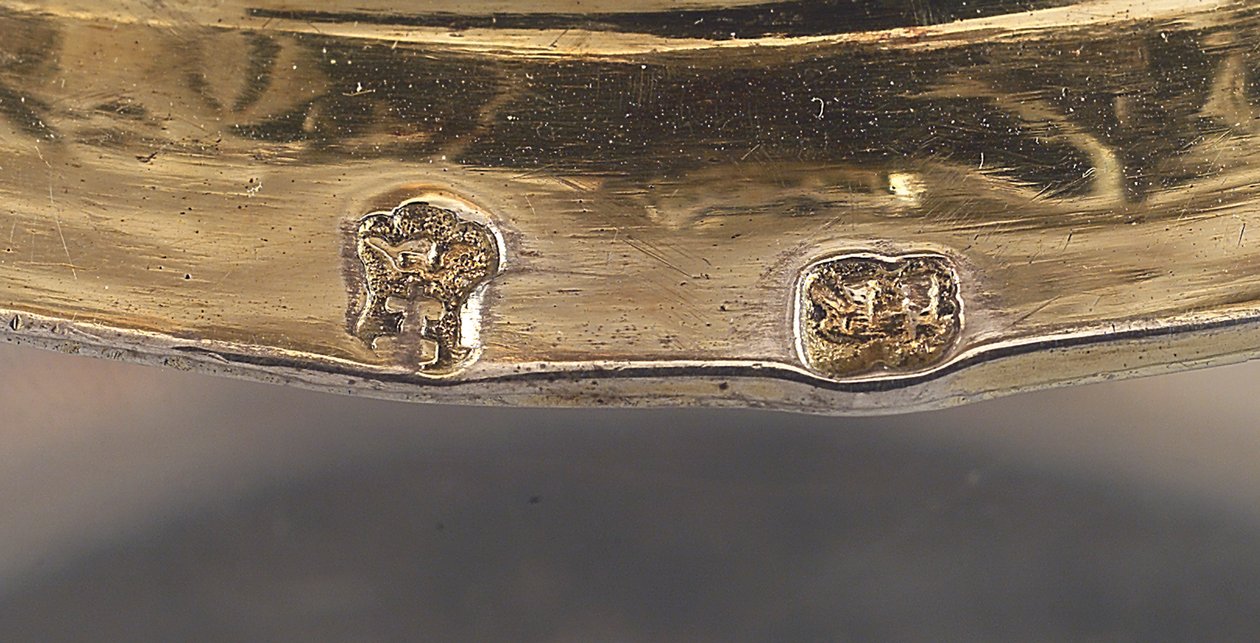 Detalje af en tankard, Danzig, ca. 1680 af Johann II Rohde