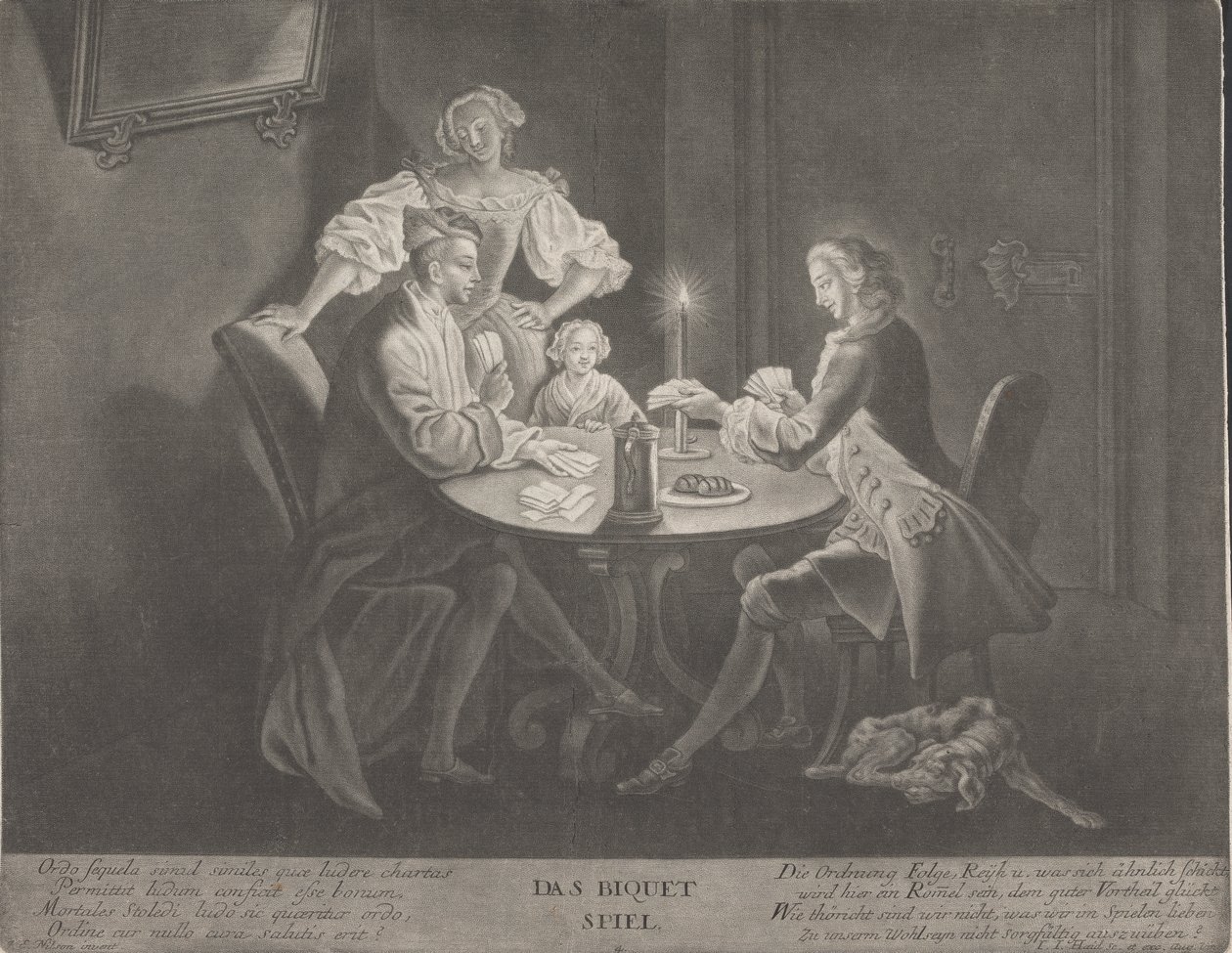 Biquet-spillet af Johann Jacobus Haid