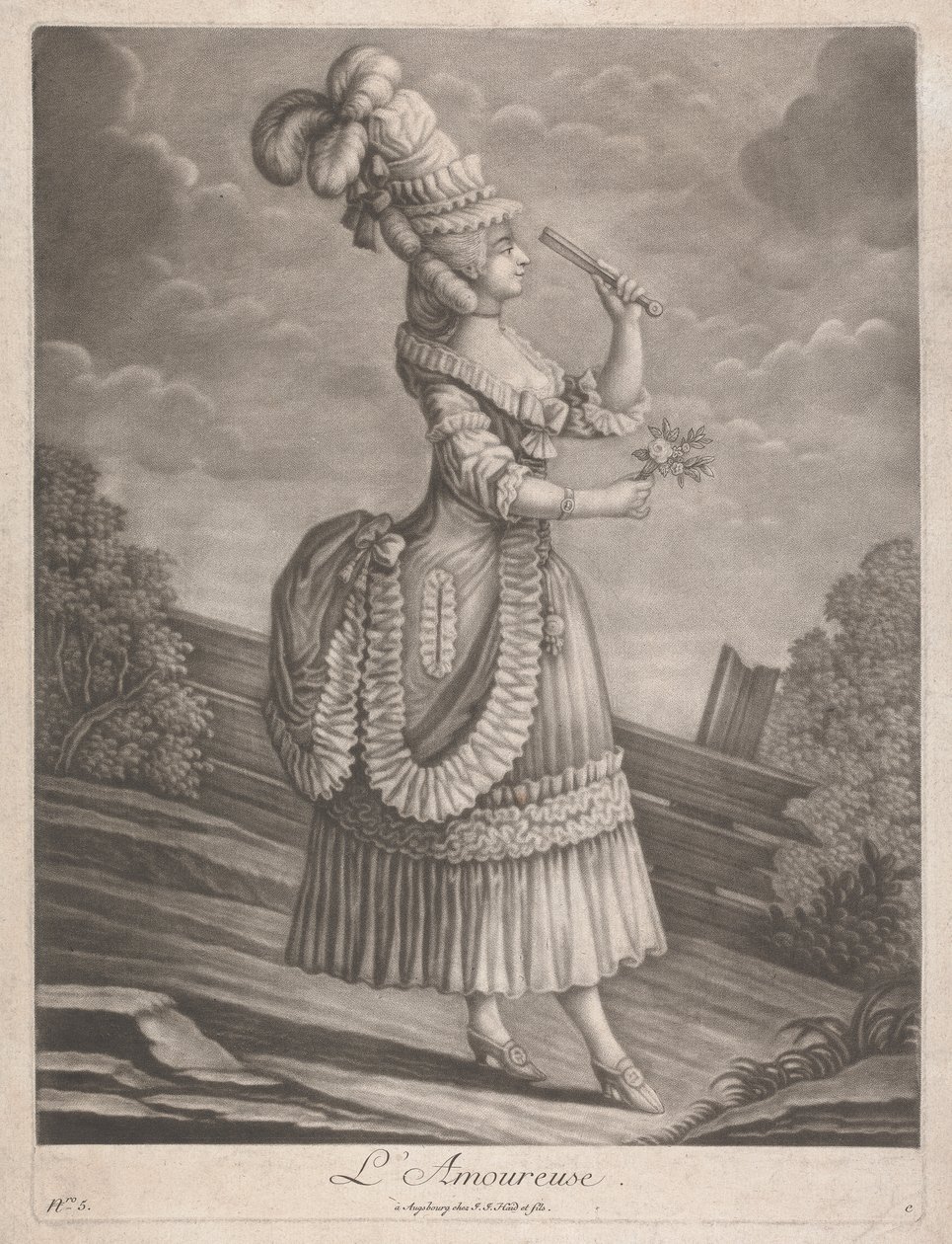 Elskeren af Johann Jacobus Haid