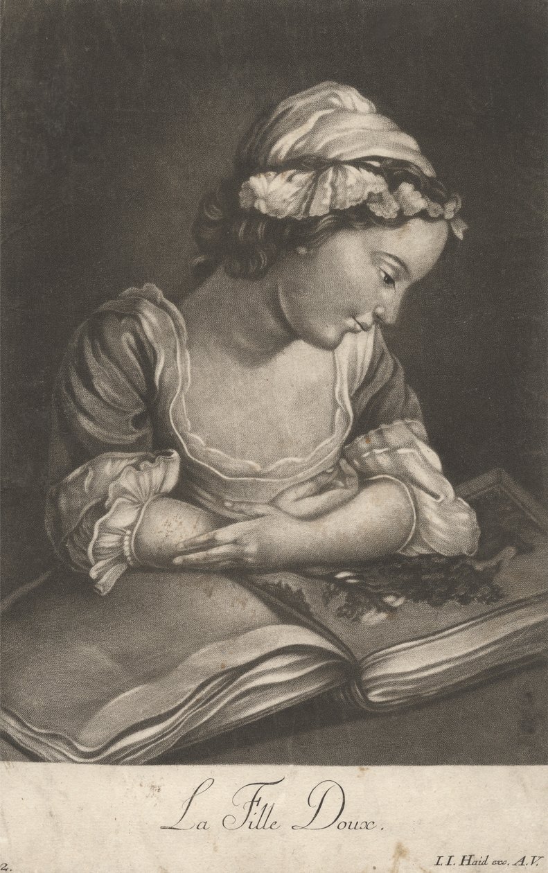 Den søde pige af Johann Jacobus Haid