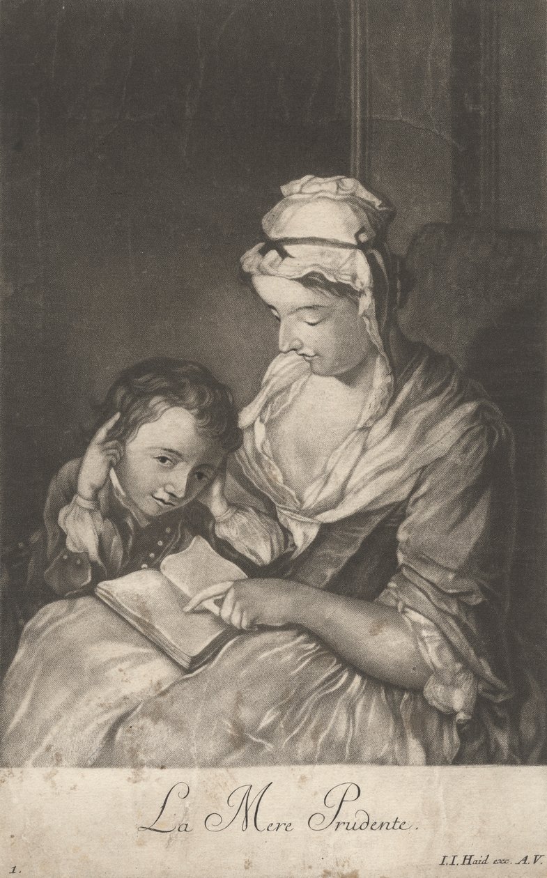 Den forsigtige mor af Johann Jacobus Haid