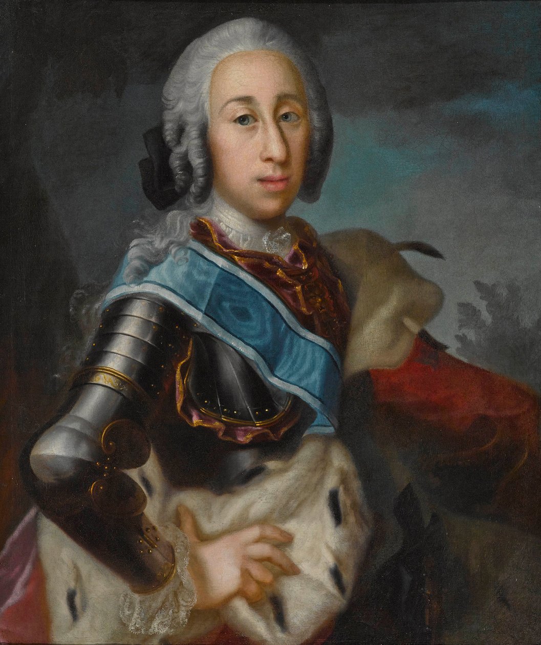 Clement Francois De Paule, prins af BAVIERE - Clement Frans af Bayern (1722-1770) - Johann Jonas Michael (ca. 1715-1791). olie på lærred af Johann Jonas Michael