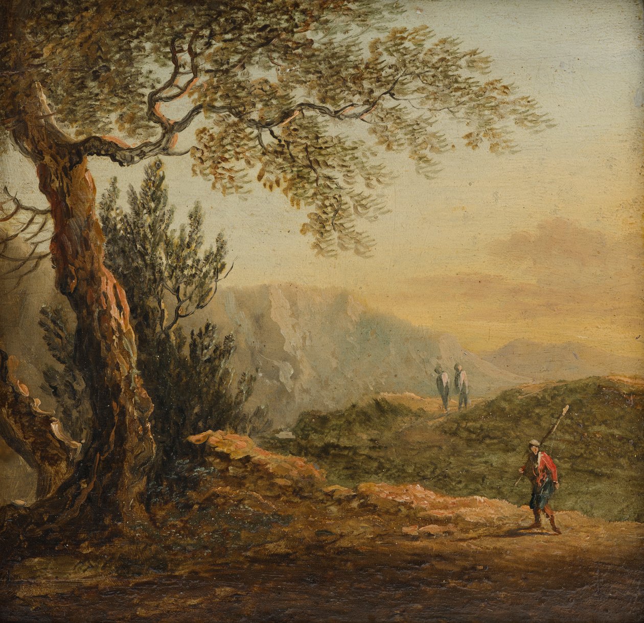 bjerglandskab af Johann Josef Schindler