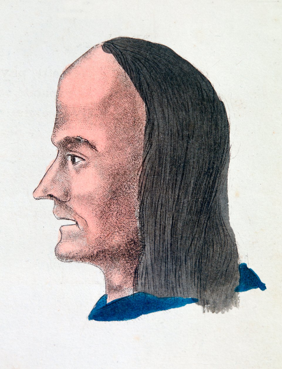 En loafers ansigtsegenskaber, 1808 af Johann Kaspar Lavater