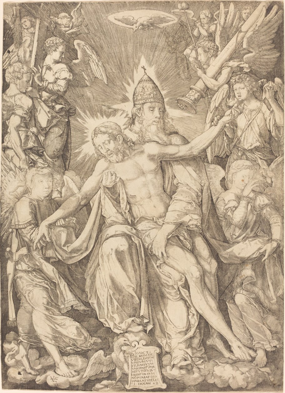 Den hellige treenighed af Johann Ladenspelder