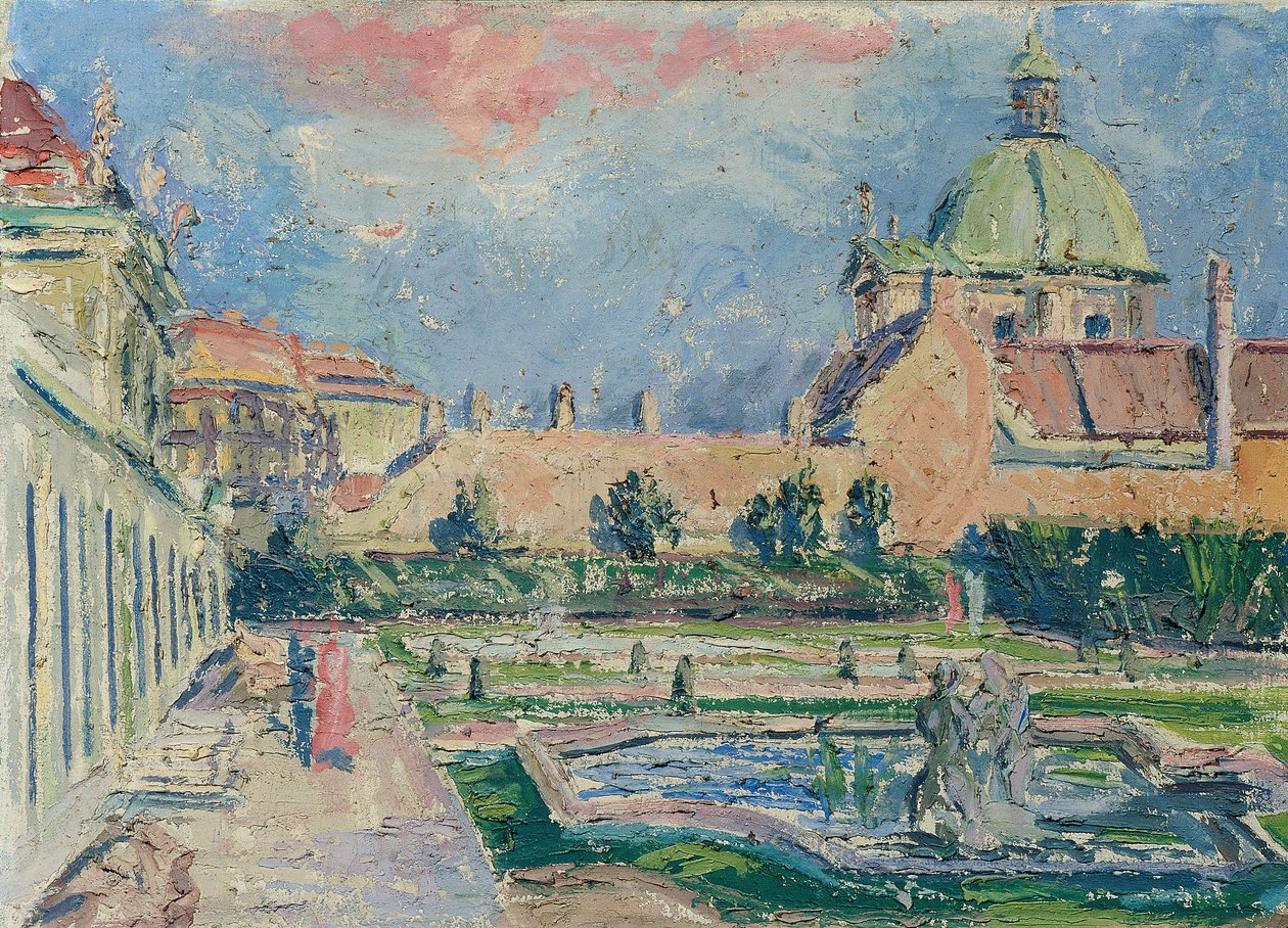 Studie fra Belvedere af Johann Laurer