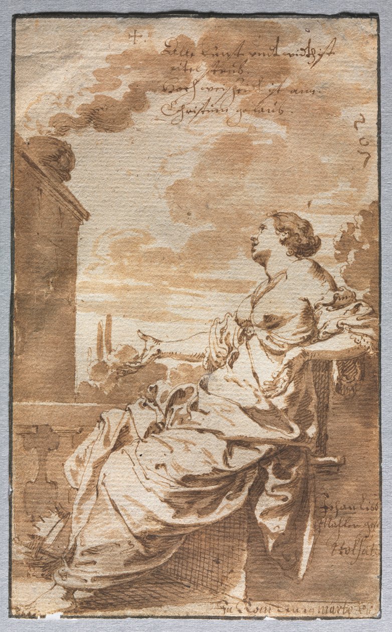 Allegori af kristen tro, ca. 1622. af Johann Liss