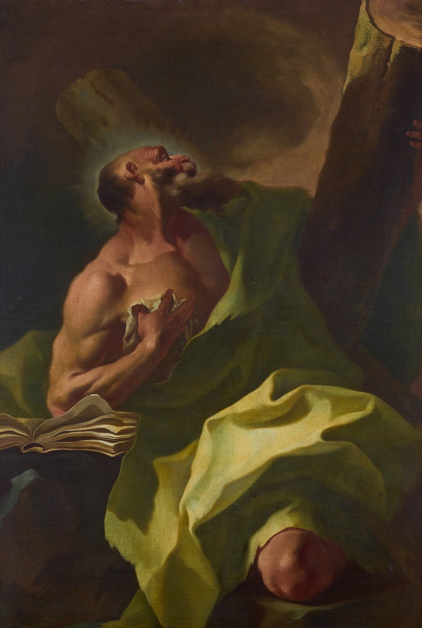 Apostlen Andreas af Johann Lucas Kracker