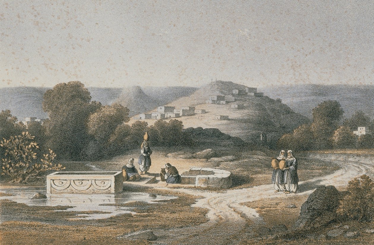 Cana. Radering af Bernatz et alii - Eisenblätter, R. Editore af Johann Martin Bernatz