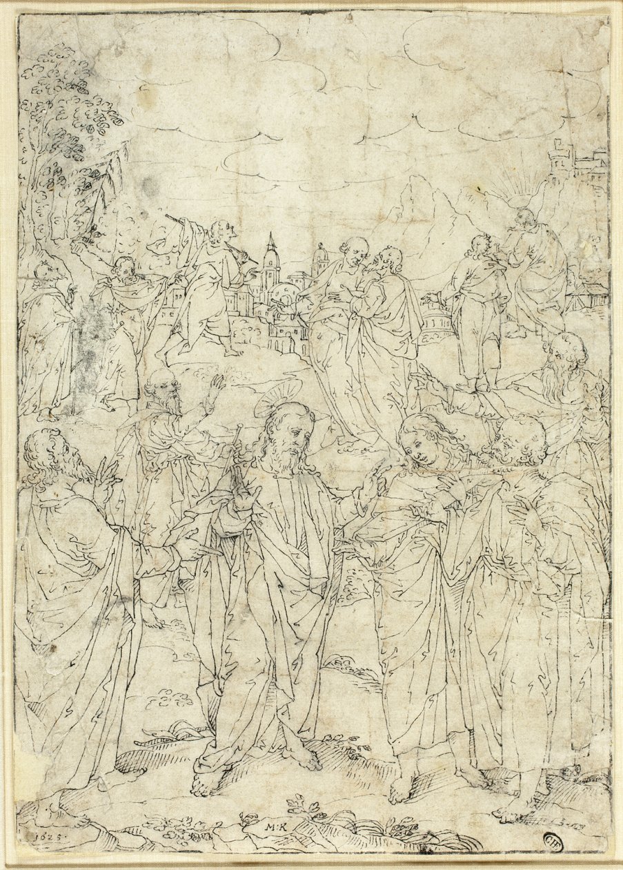 Kristus og apostlene af Johann Mathias Kager