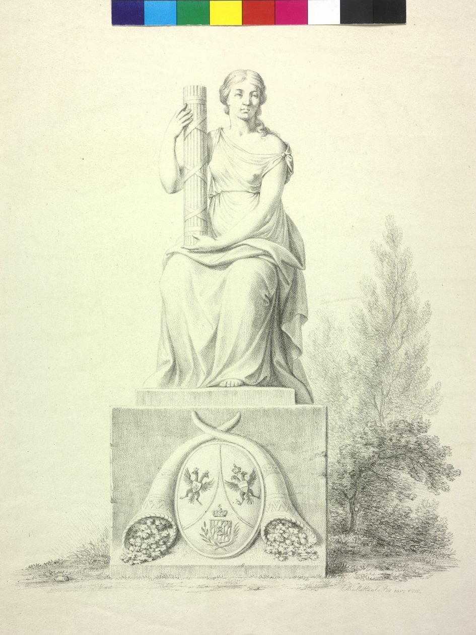 Allegori om forbindelsen til Østrig af Johann Michael Mettenleiter
