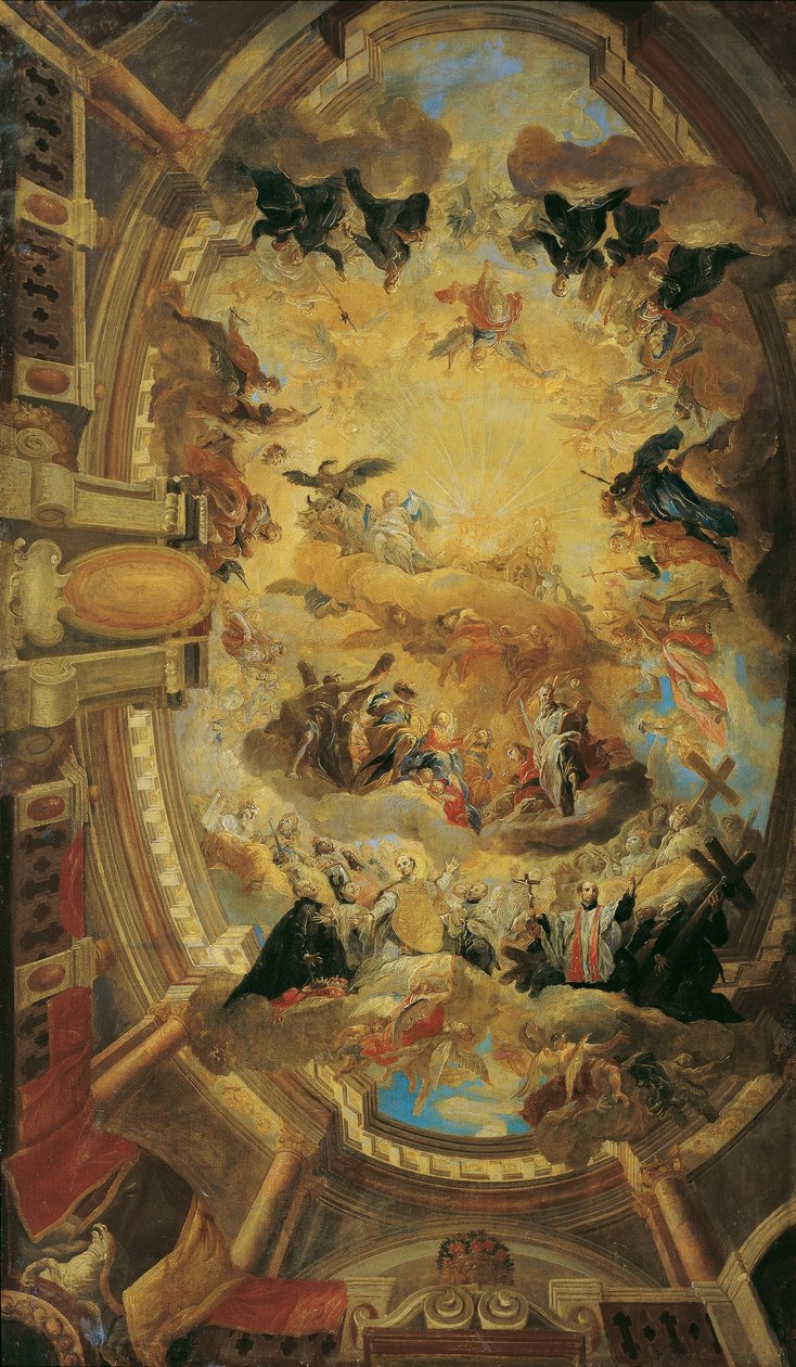Glorificering af Jesu navn af Johann Michael Rottmayr