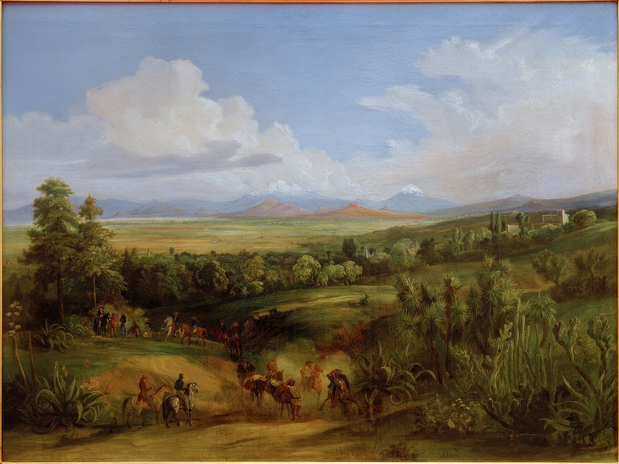 Galapa, Pico de Orizaba og Cofre de Perote af Johann Moritz Rugendas