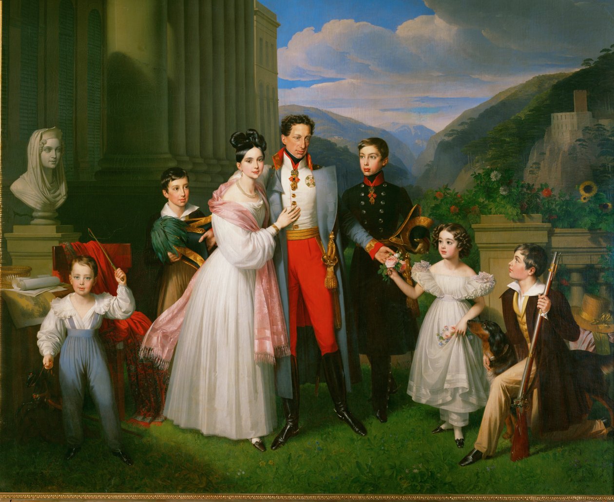 Ærkehertug Karl, øverstkommanderende for de kejserlige tropper under Napoleonskrigene ... af Johann Nepomuk Ender