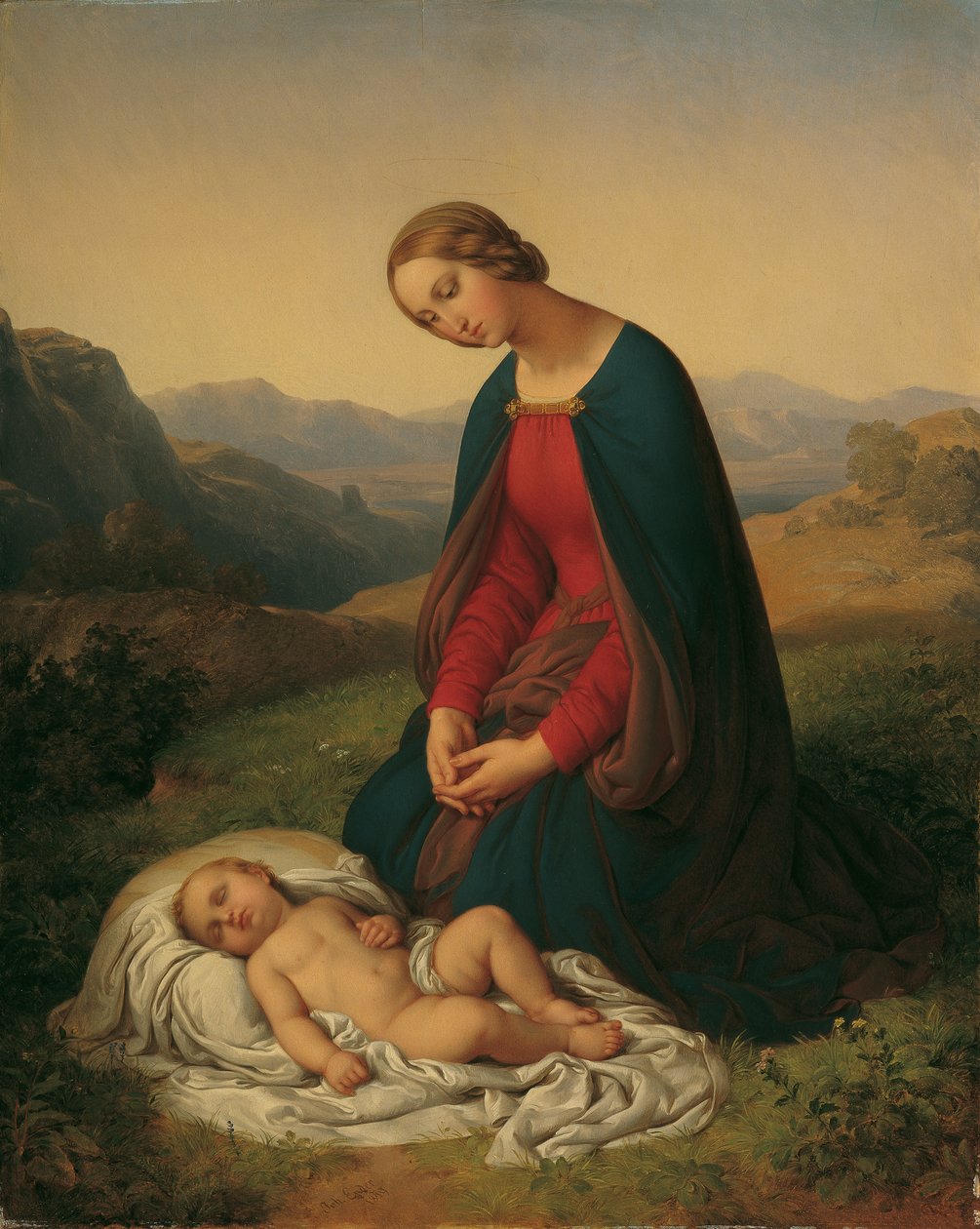 Mary forguder barnet af Johann Nepomuk Ender