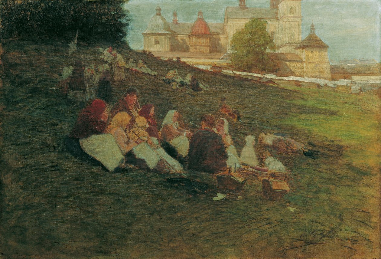Kalwarya (ved Krakau) af Johann Nepomuk Geller