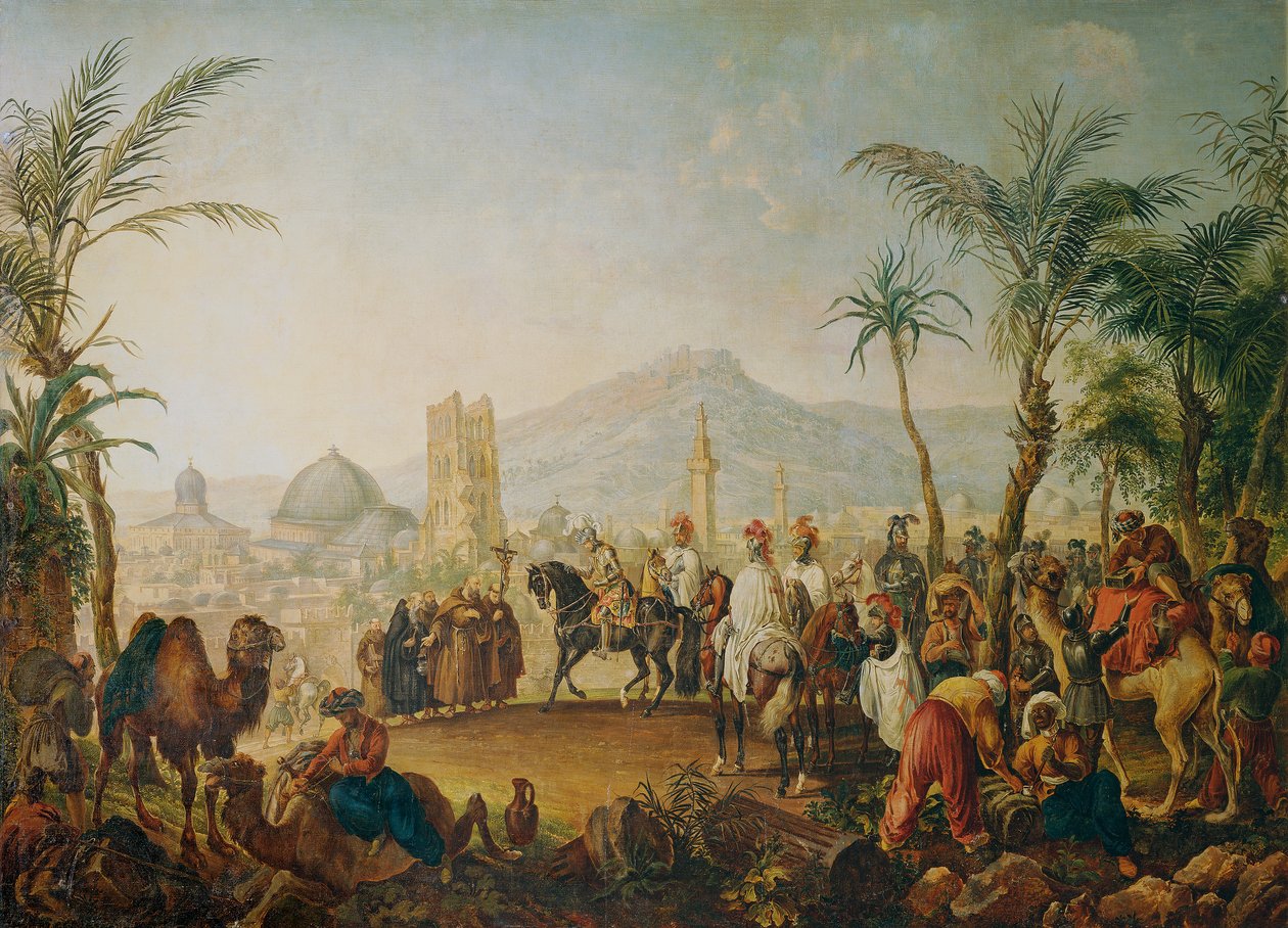 Crusaders (Godfrey of Bouillon) af Johann Nepomuk Höchle