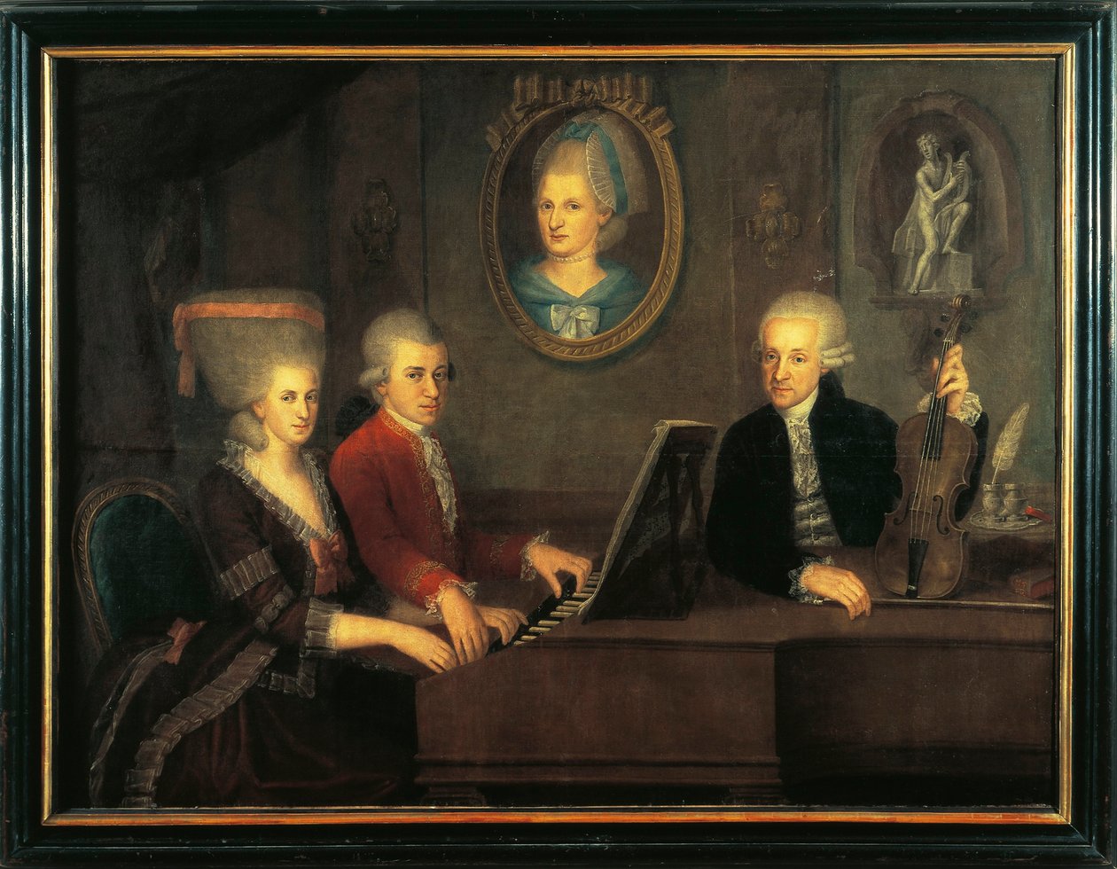 Østrig, Salzburg, Mozart-familien af Johann Nepomuk della Croce