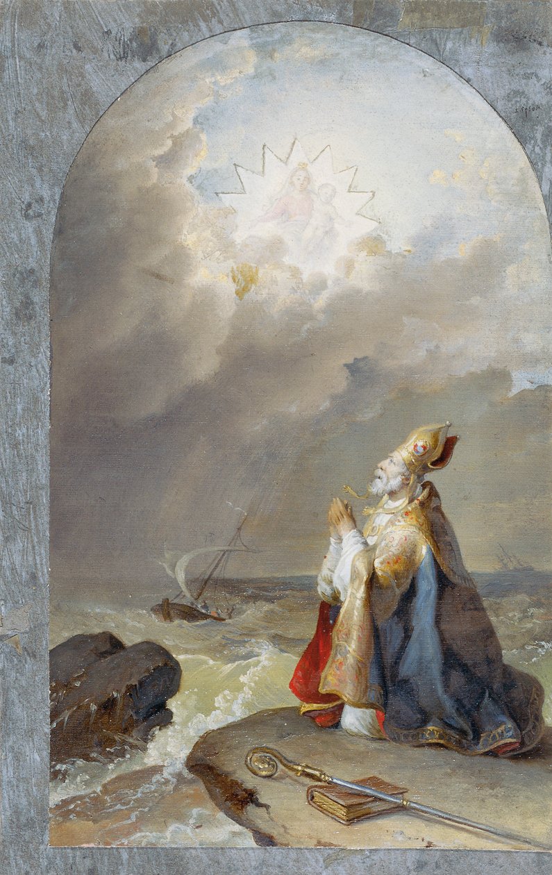 Der Saint Spyridon af Johann Peter Krafft