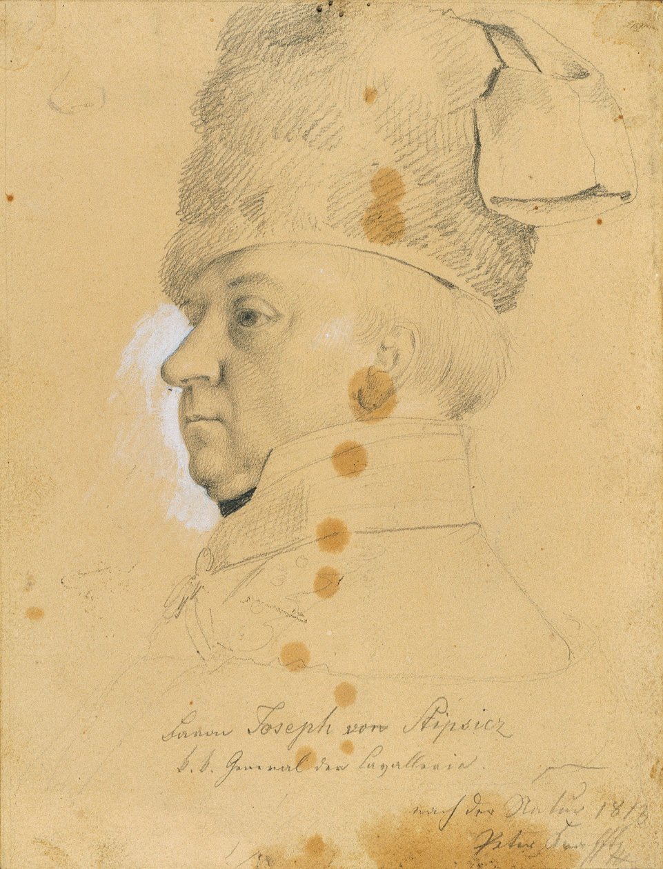General Joseph Baron von Stipsicz af Johann Peter Krafft