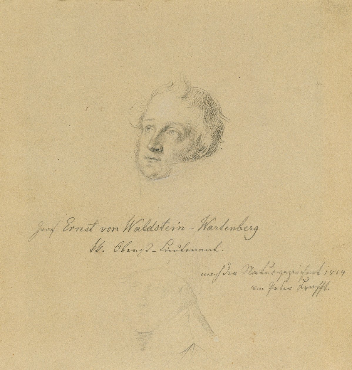 Greve Ernst af Waldstein-Wartenberg af Johann Peter Krafft