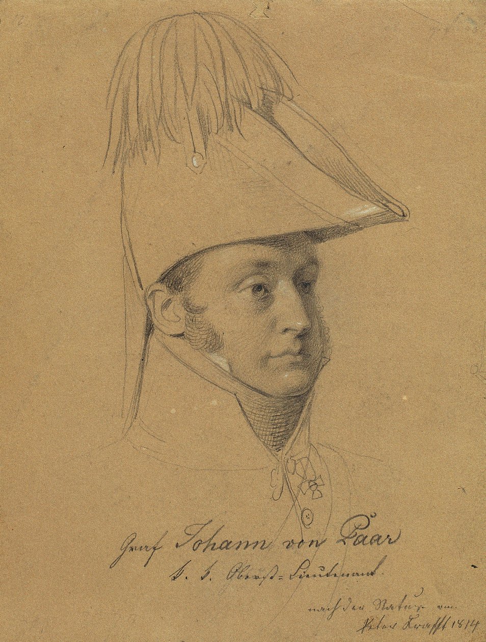 Greve Johann von Paar af Johann Peter Krafft