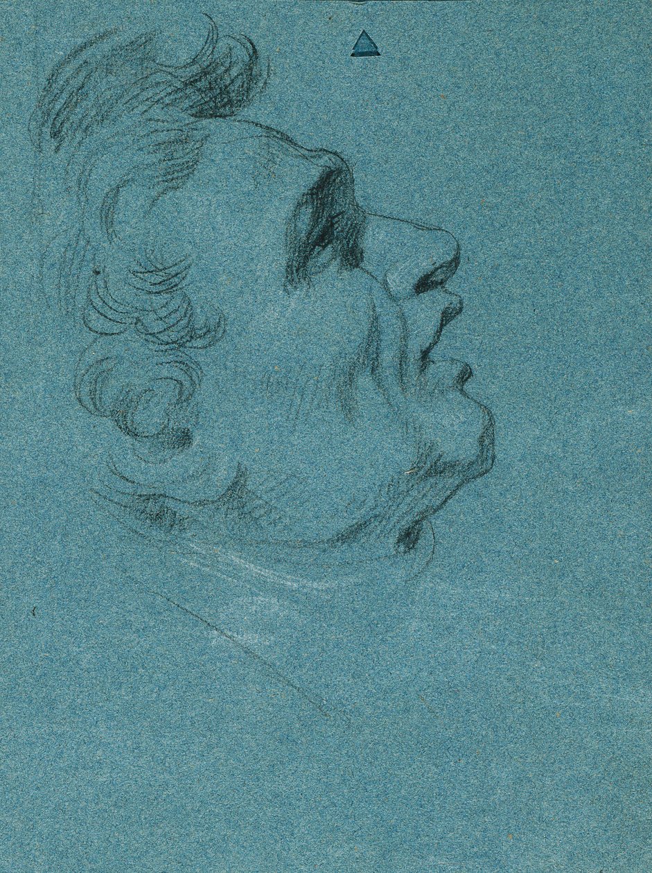 Hovedstudie til vægmalerierne i Hofburg af Johann Peter Krafft