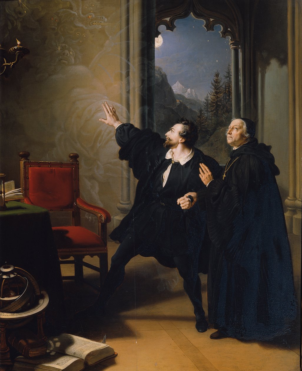 Manfreds dødstid af Johann Peter Krafft
