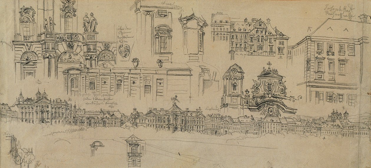 Panorama Josefstadt af Johann Peter Krafft