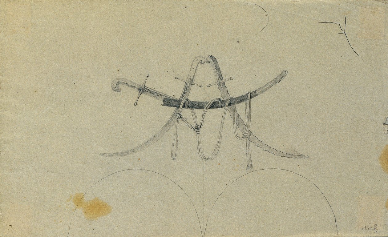 Studer med Sabres af Johann Peter Krafft