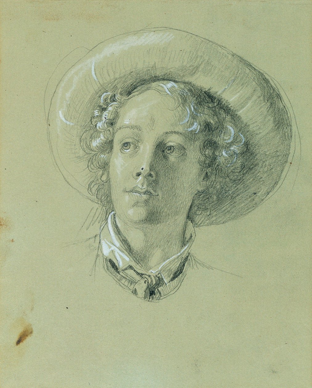 Studie til "Hermann og Dorothea i vingården" af Johann Peter Krafft