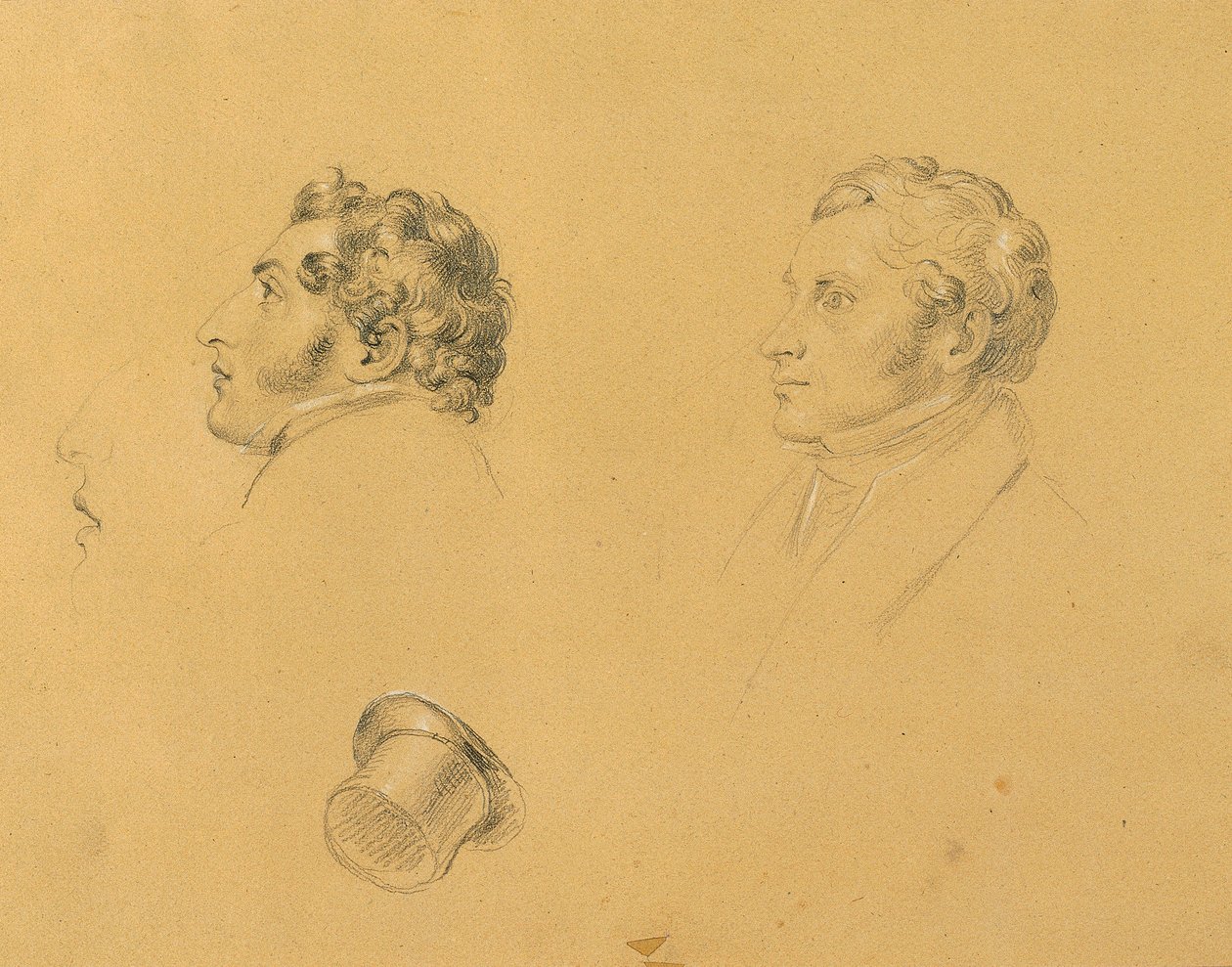 Undersøgelse om "Indgangen efter freden i Paris" af Johann Peter Krafft