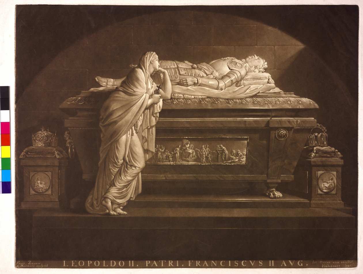 Den hellige romerske kejser Leopold II af Johann Peter Pichler