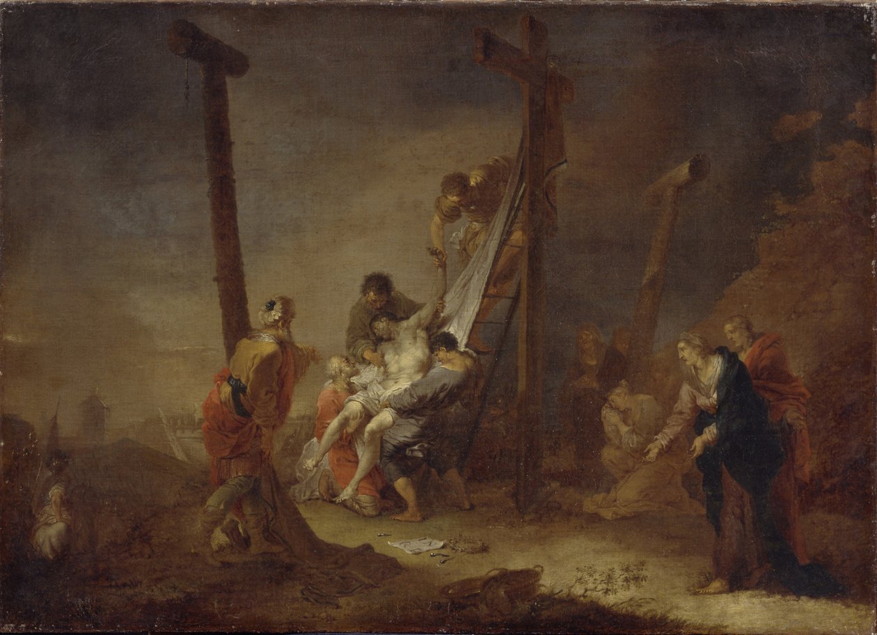 Nedstigningen fra korset af Johann Rosso Januarius Zick