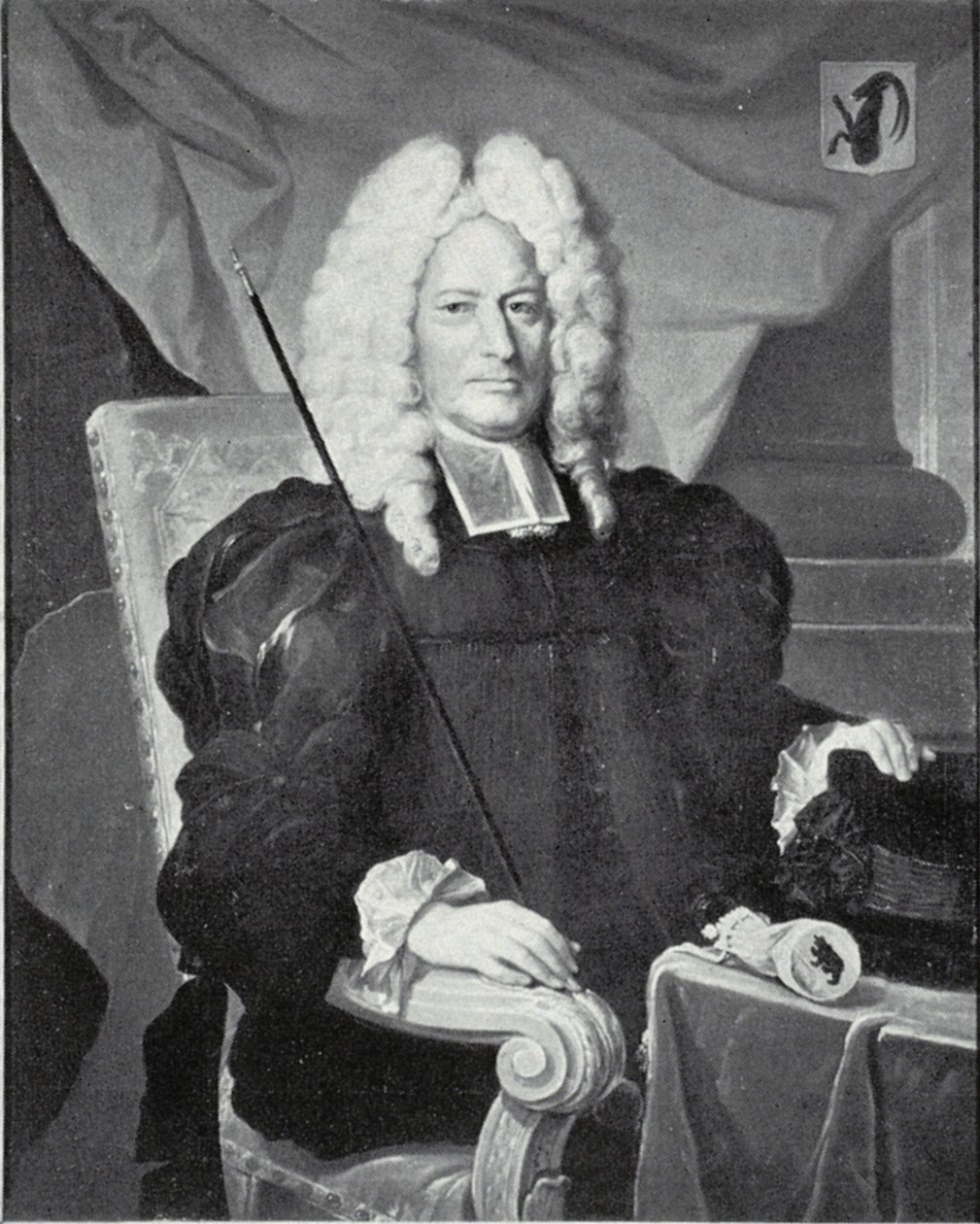 Portræt af Christoph Steiger I. af Johann Rudolf Huber