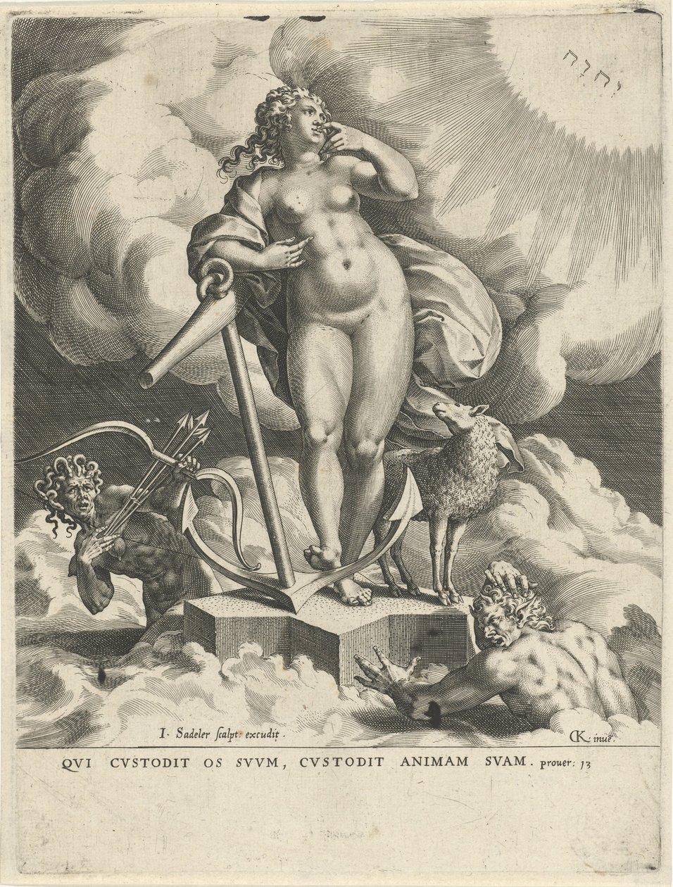 Allegori om håb af Johann Sadeler (I)