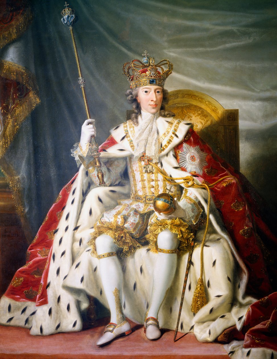 Portræt af Christian VI af Danmark (København af Johann Salomon Wahl