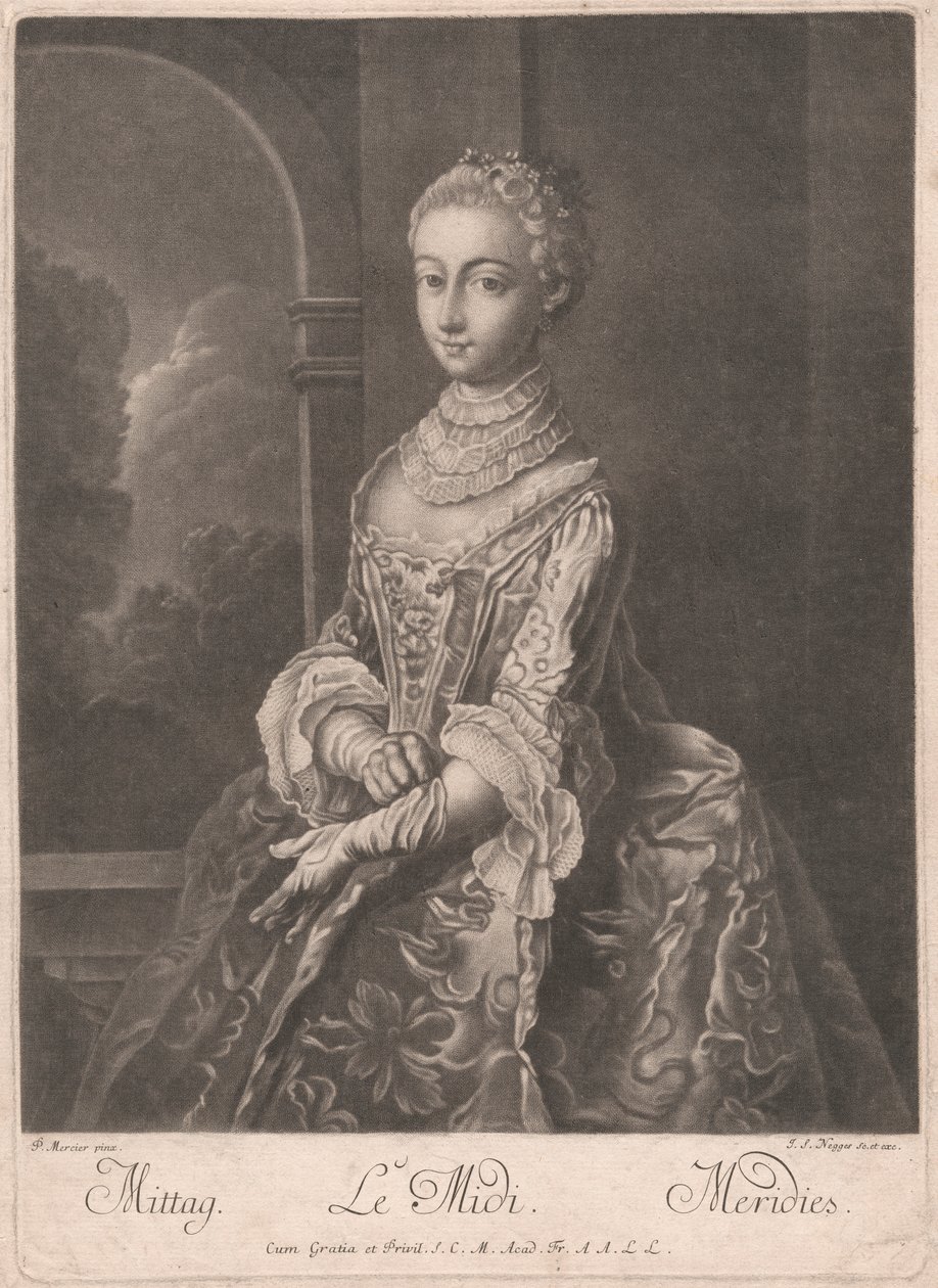 Middag af Johann Simon Negges
