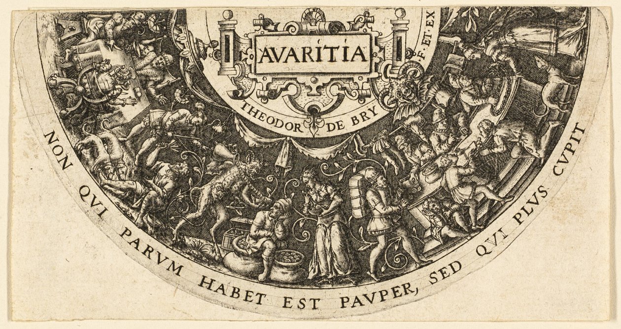 Girighed af Johann Theodor de Bry