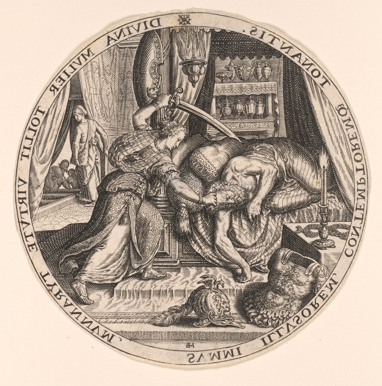 Judith og Holofernes af Johann Theodor de Bry