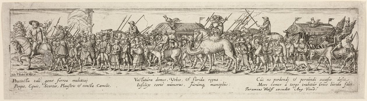Dødens triumf af Johann Theodor de Bry