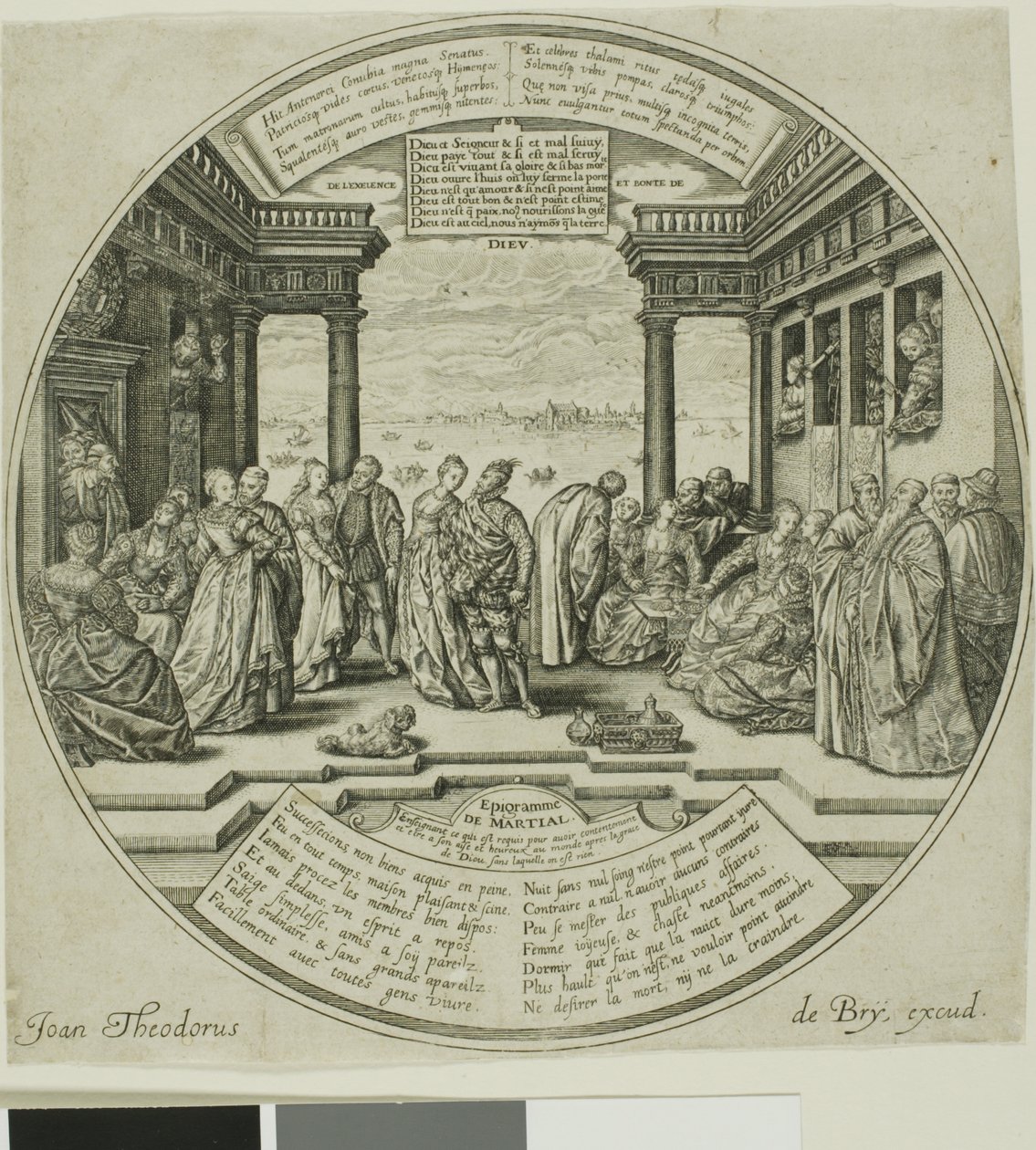 Det venetianske bryllup af Johann Theodor de Bry