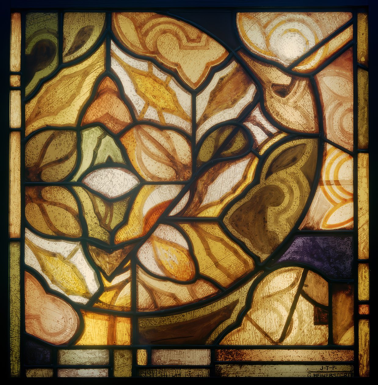 Ornamentfenster af Johan Thorn Prikker