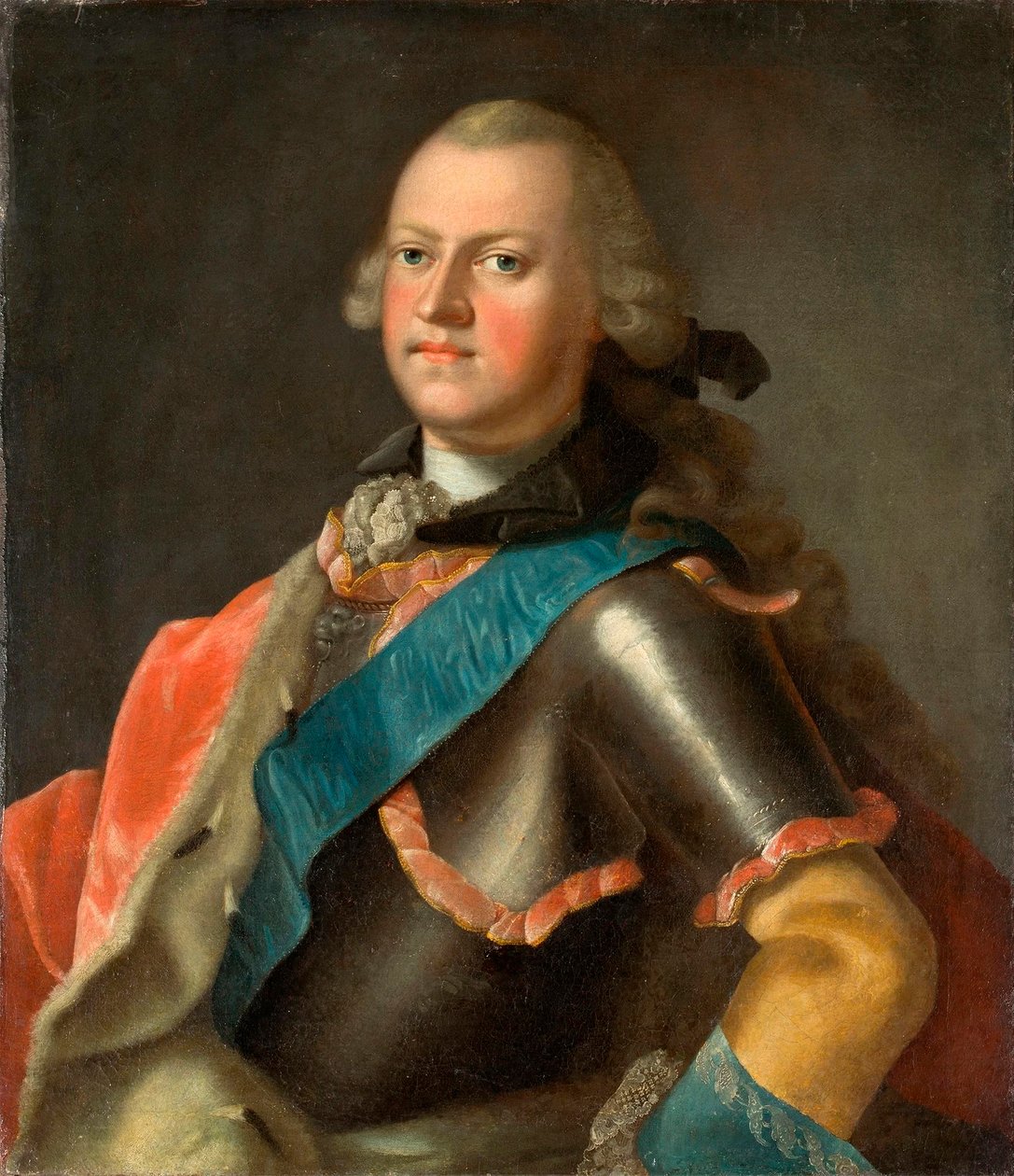 Hertug Ernst Friedrich III Carl af Sachsen-Hildburghausen (1727-1780) af Johann Valentin Tischbein