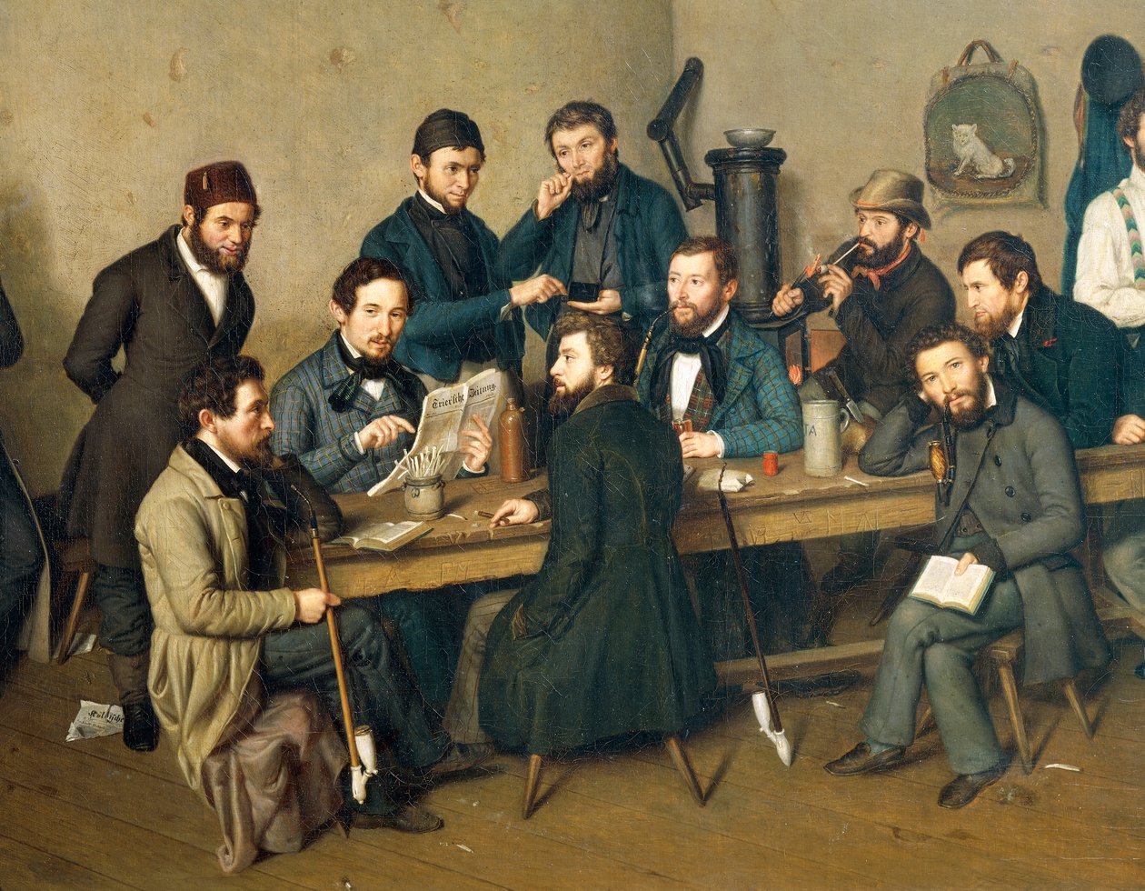 Arresterede revolutionære i Trier (detaljer, se 627261) af Johann Velten